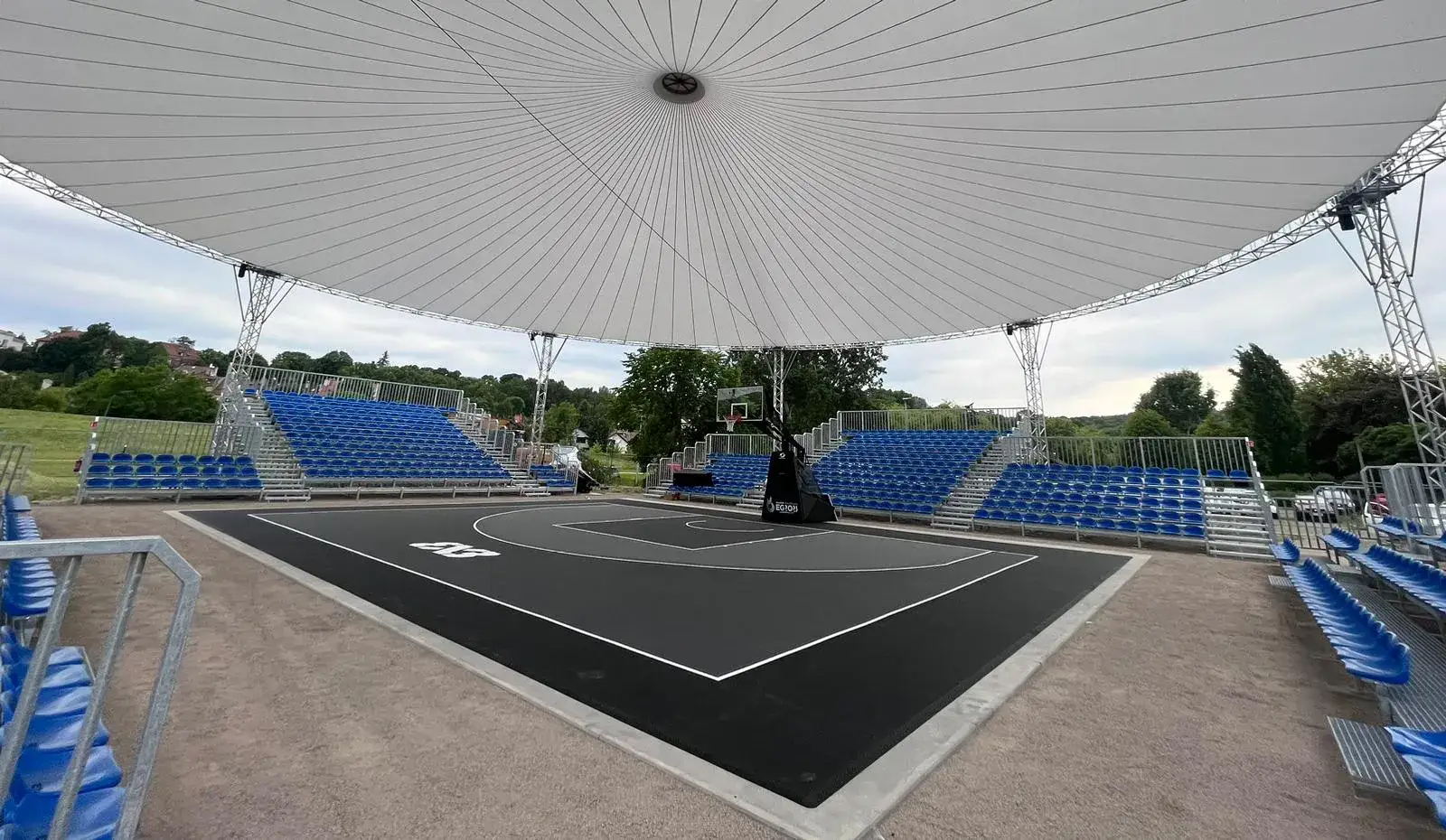 Professional 3x3 basketball court - 2