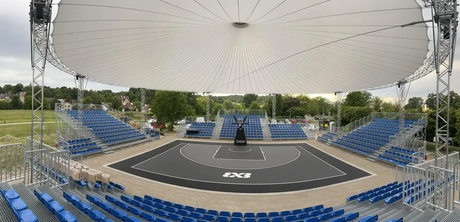 Professional 3x3 basketball court - 4