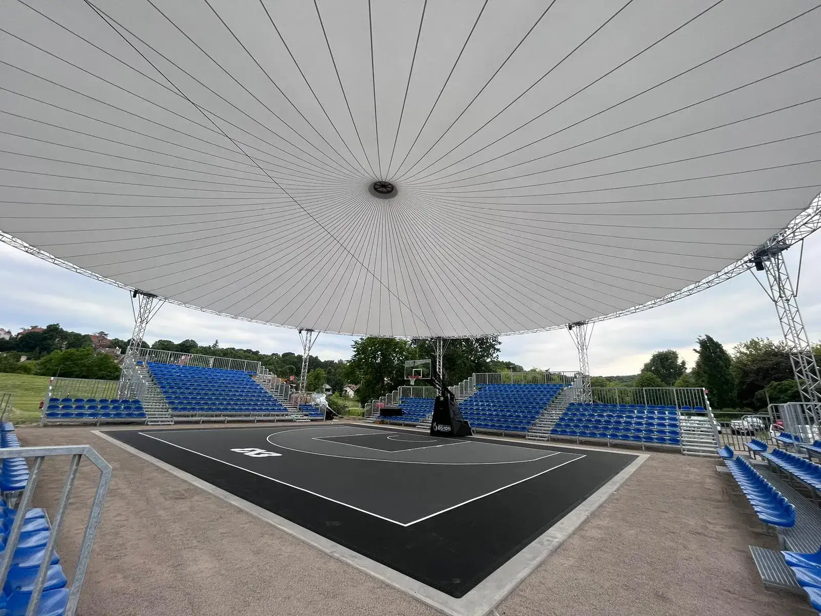 Professional 3x3 basketball court - 5
