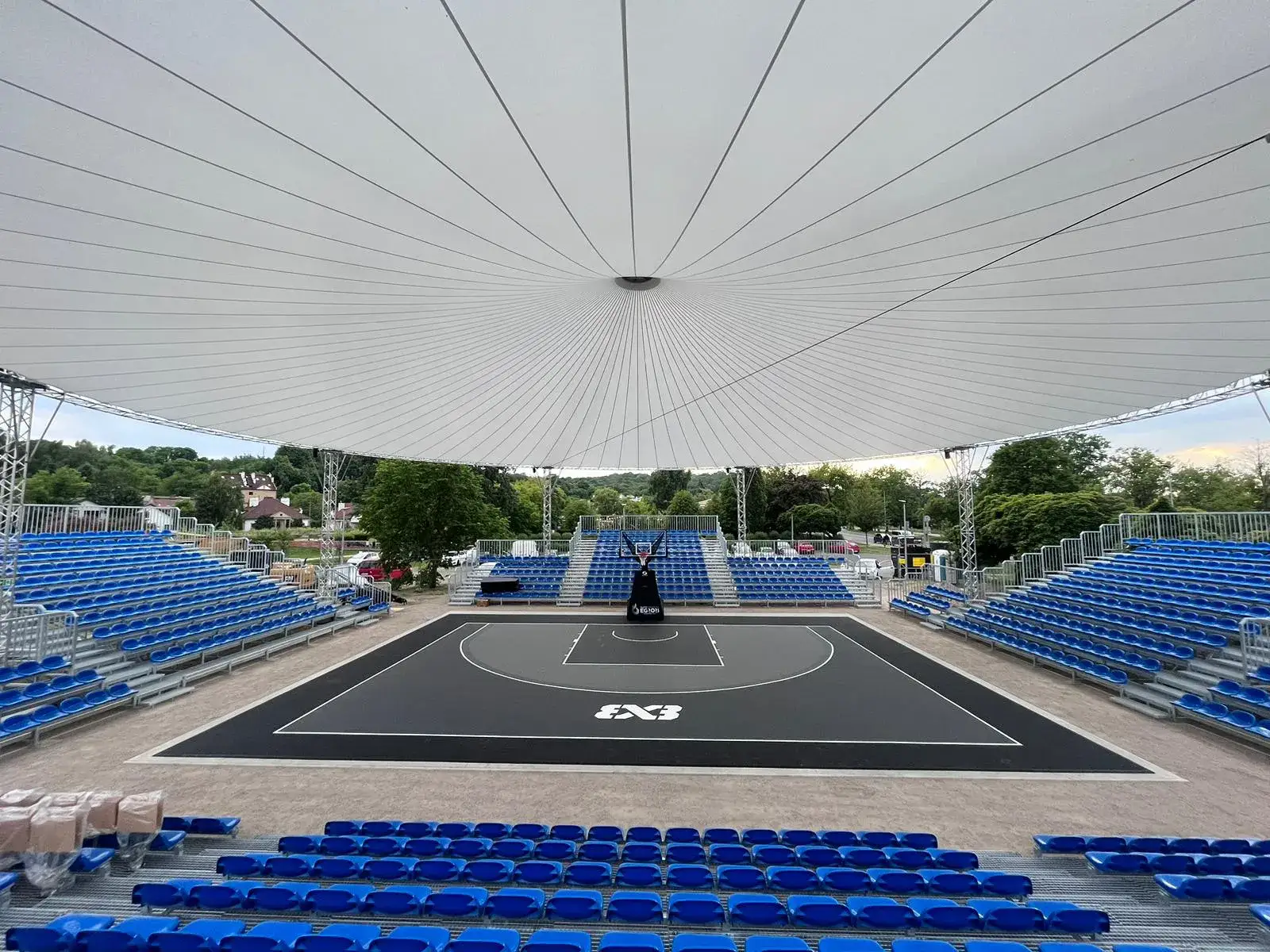 Professional 3x3 basketball court - 6