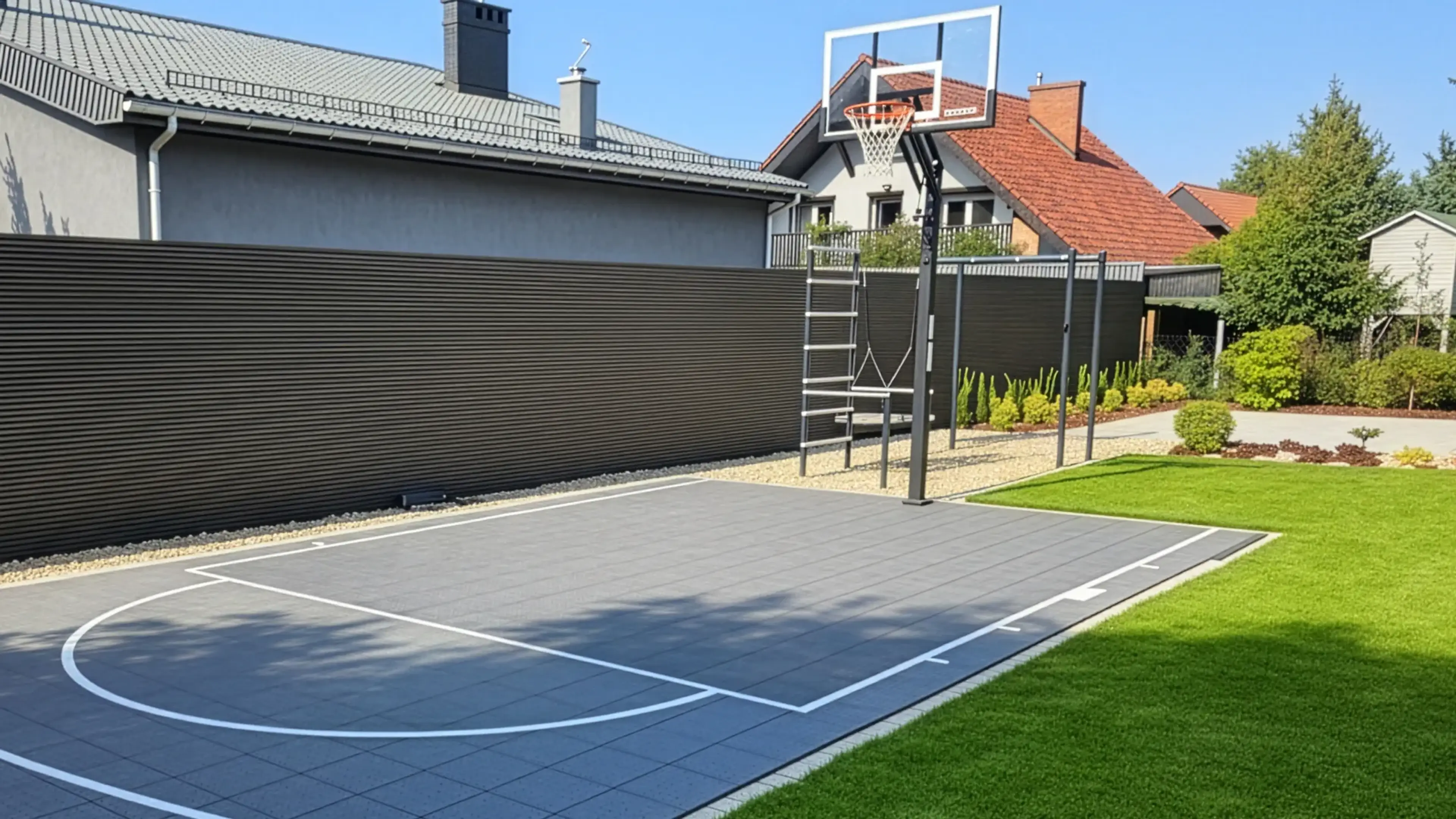 Backyard background